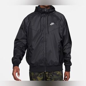 NEW Nike NSW Sportswear Windrunner Zip Jacket BLACK  #727324-010 Men's Small